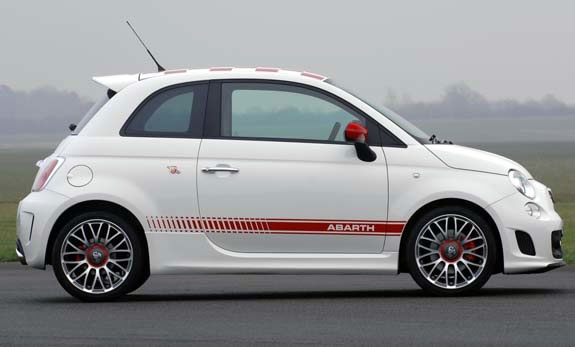 And the Abarth 500 It is blistering 500 abarth