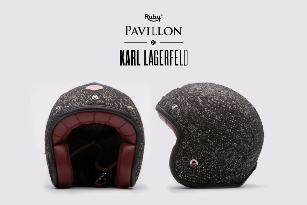 The fur wrapped Karl Lagerfeld collaboration