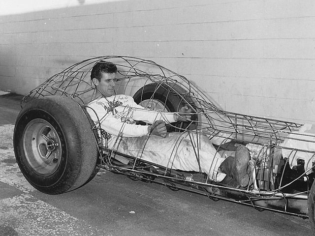 The young Californian fused two old Maserati single seater chassis he had