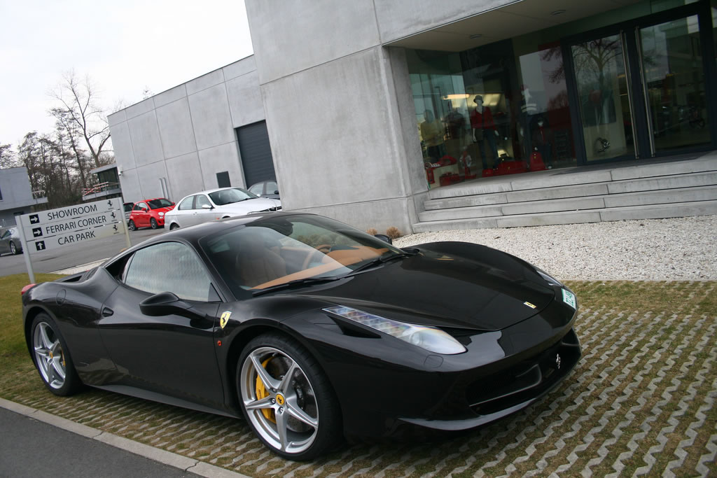 ferrari 458 black. Ferrari 458 in Black
