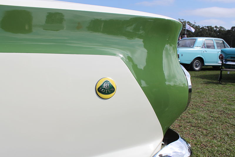 Lotus Cortina flank badge