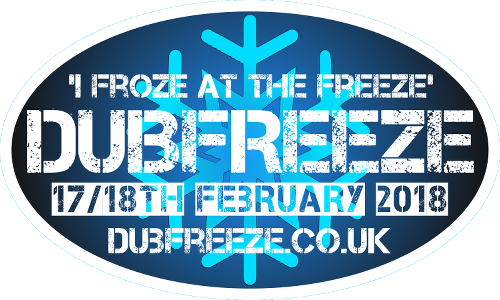 Dubfreeze logo camper